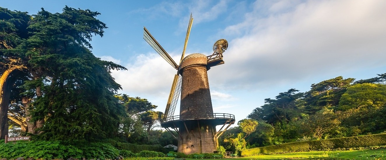 Dutch Windmill in Golden Gate Park