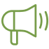 megaphone icon illustration